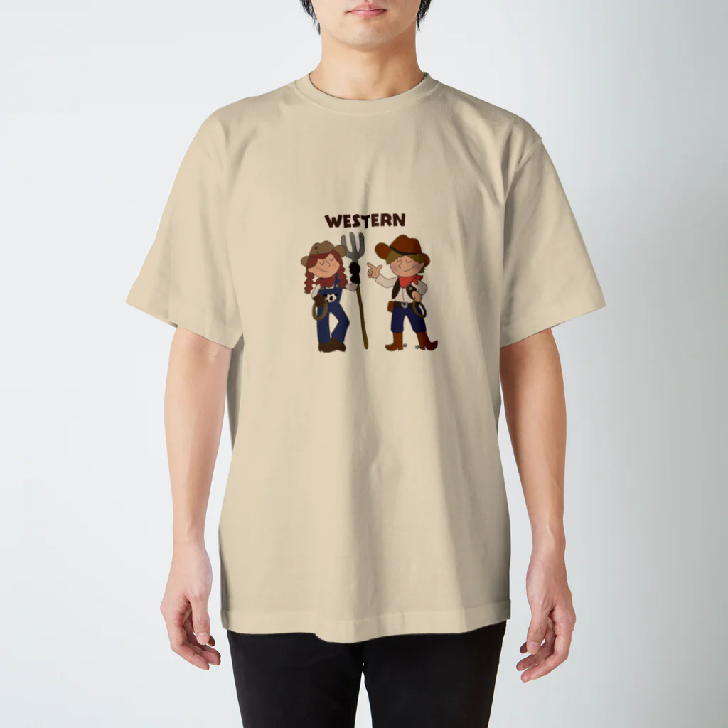 I<○αlα🐨のwestern brothers☆ スタンダードTシャツ