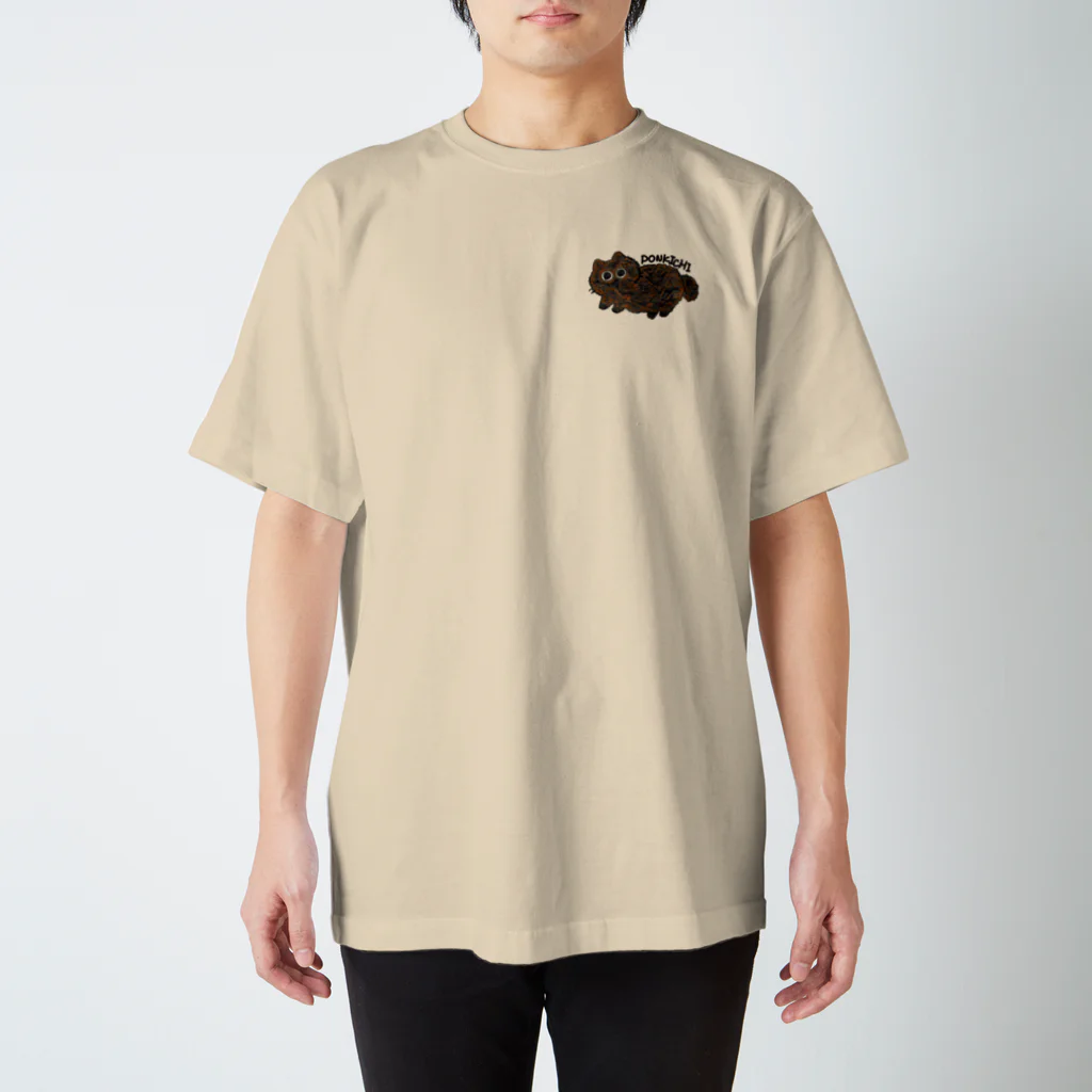 あkrのサビ猫ぽんきち スタンダードTシャツ