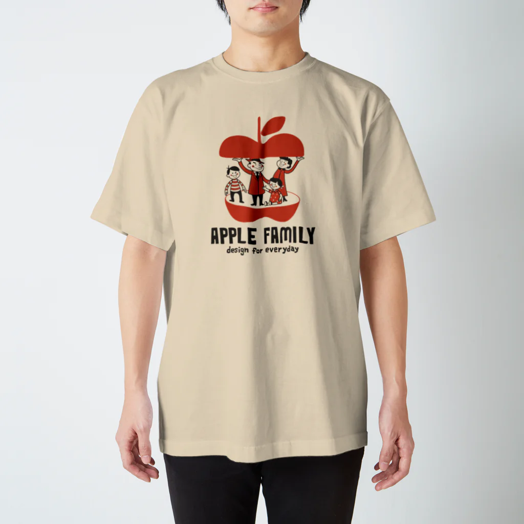 Design For EverydayのAPPLE FAMILY スタンダードTシャツ