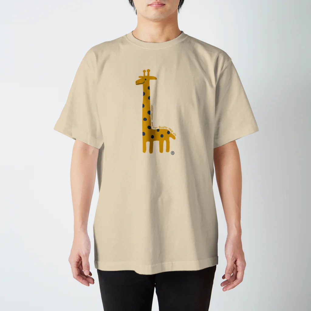 Design For Everydayのgiraffe☆キリン Regular Fit T-Shirt