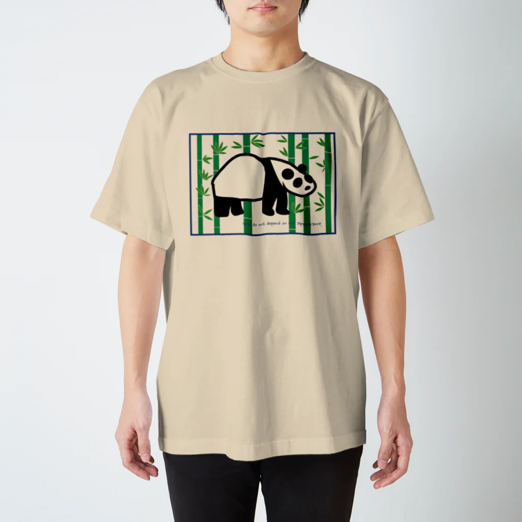 はまだみわのパンダTシャツ スタンダードTシャツ