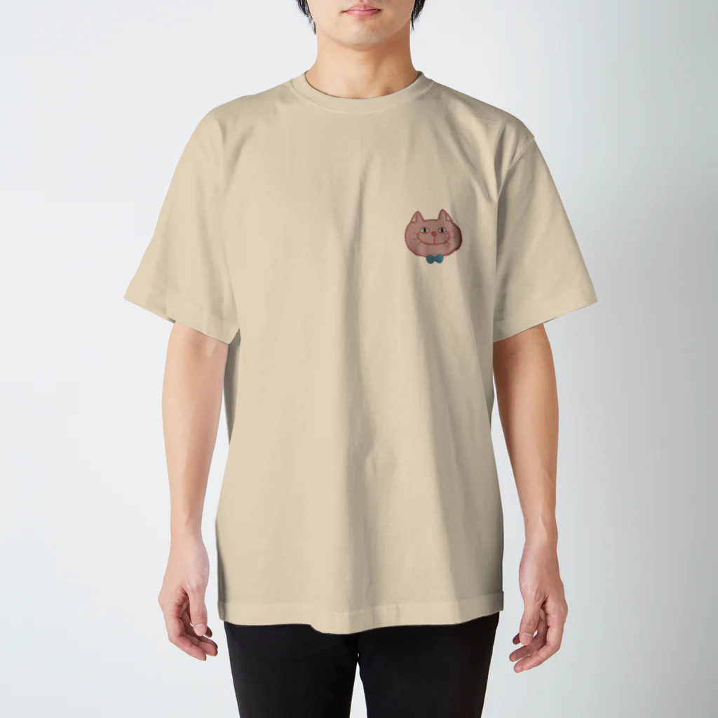 GRKSのねこ(ピンクにこ) Regular Fit T-Shirt