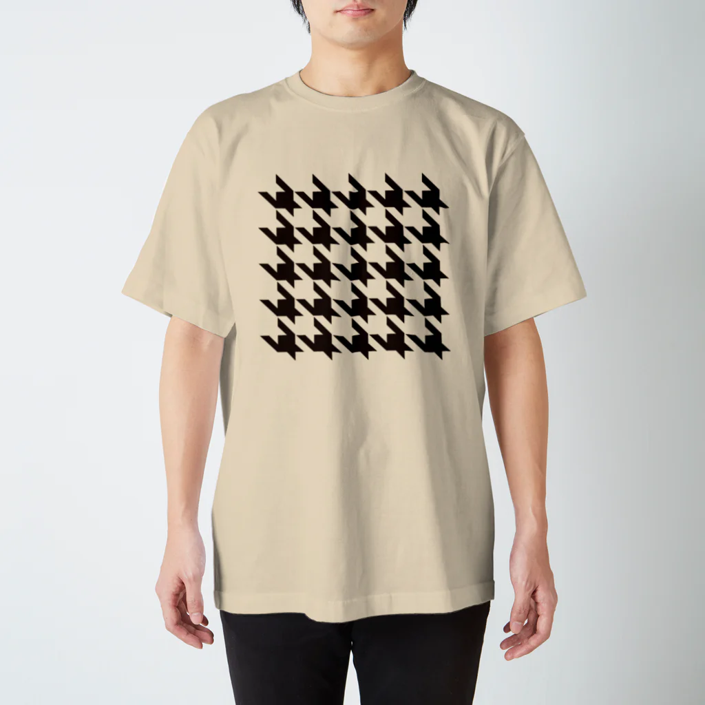 TATEYAMAのHoundtooth 3 スタンダードTシャツ