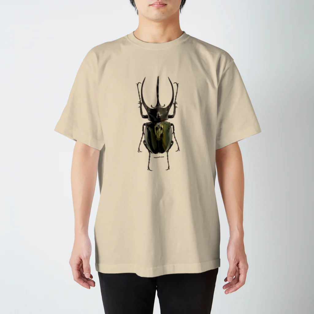 insectech.comのコーカサスオオカブトムシ スタンダードTシャツ