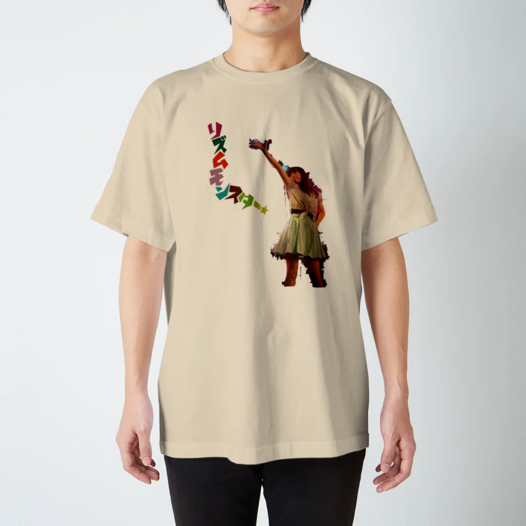OBM T-shopのリズムモンスター Regular Fit T-Shirt
