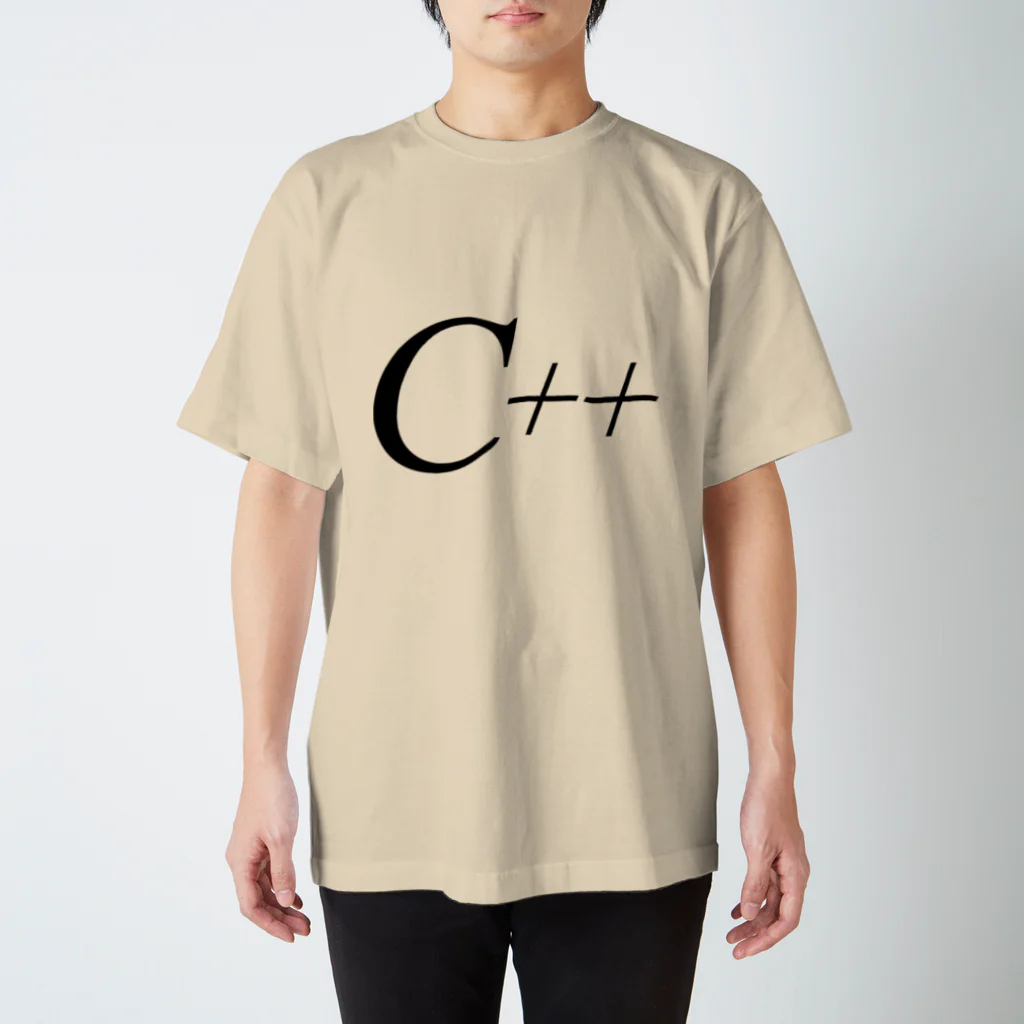 クソコードTシャツ制作所の「C++」Tシャツ スタンダードTシャツ