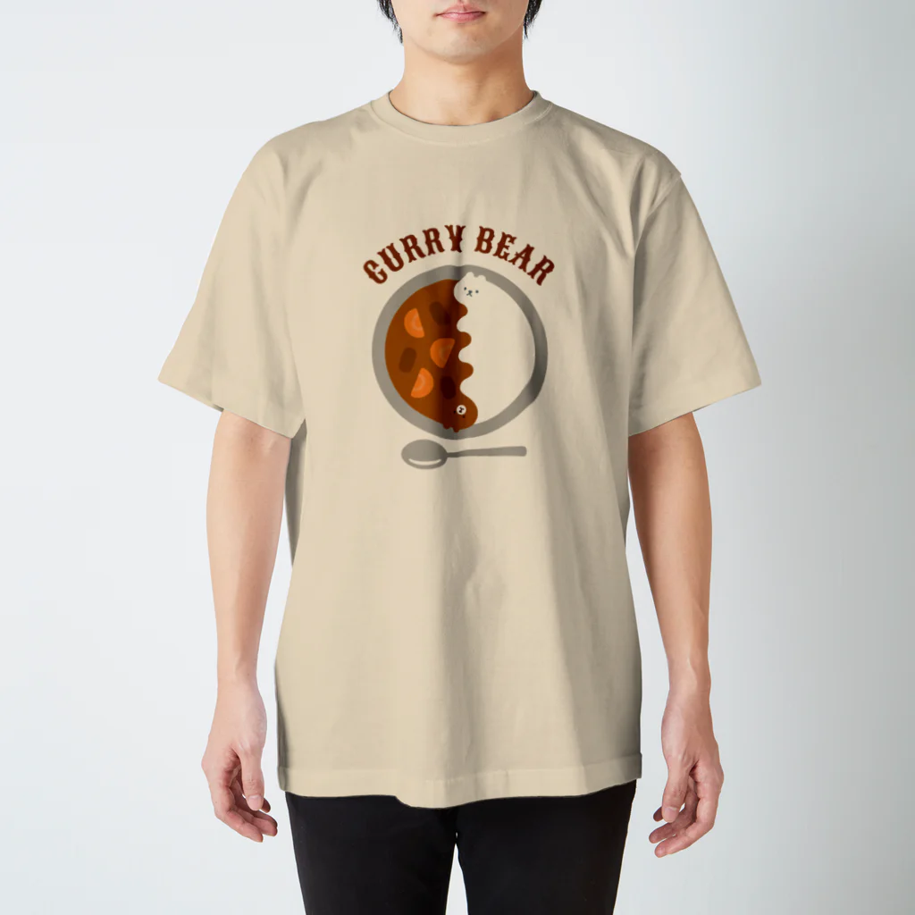 shimizu storeのCURRY BEAR スタンダードTシャツ