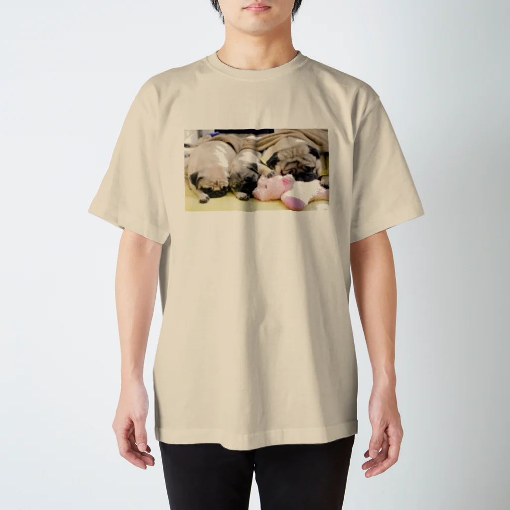 PUG283のPUG FAMILY01 スタンダードTシャツ