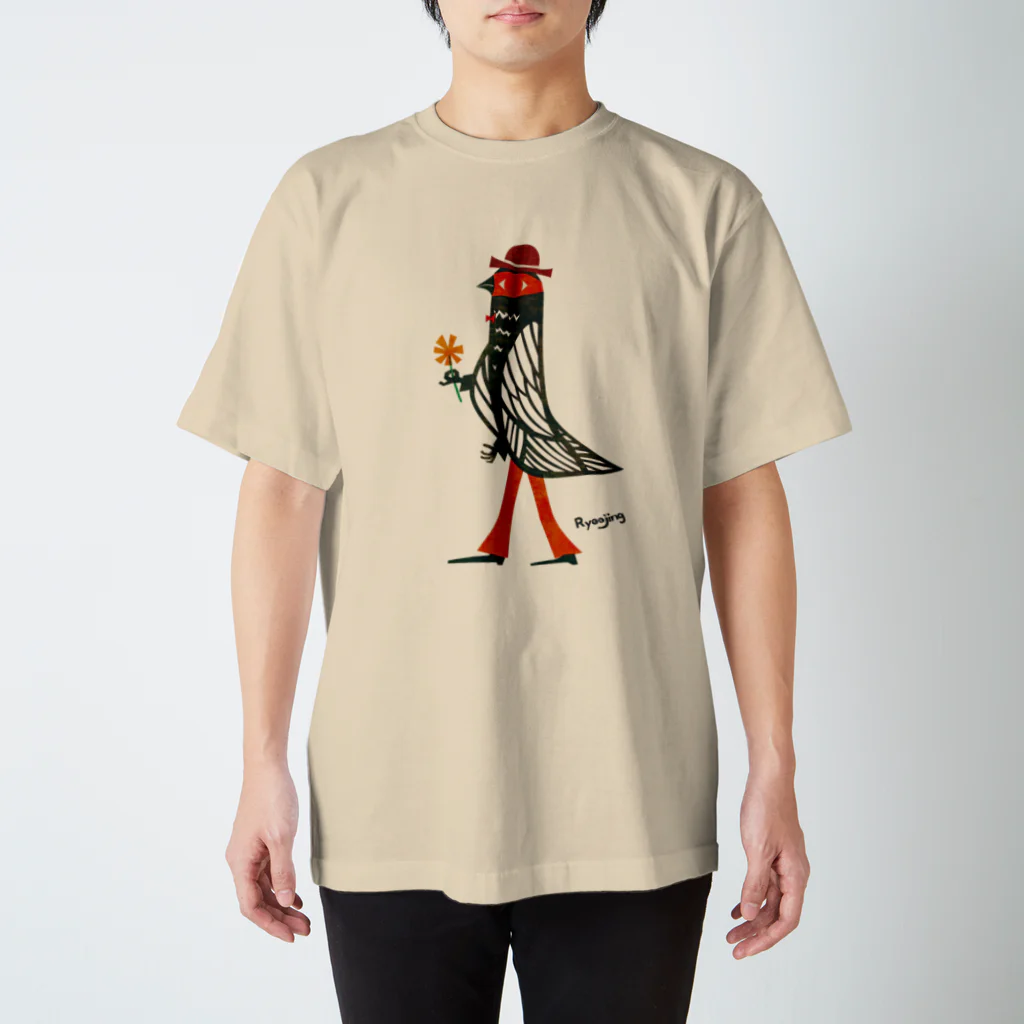 RyoojingのMr.Birdman Regular Fit T-Shirt