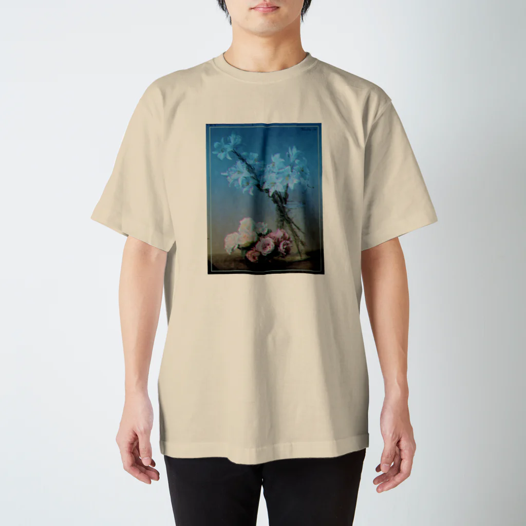 喃語のRoses and Lilies remix Regular Fit T-Shirt