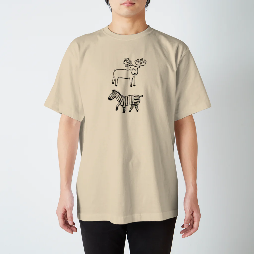 霜田あゆ美shopのシマジカくん Regular Fit T-Shirt