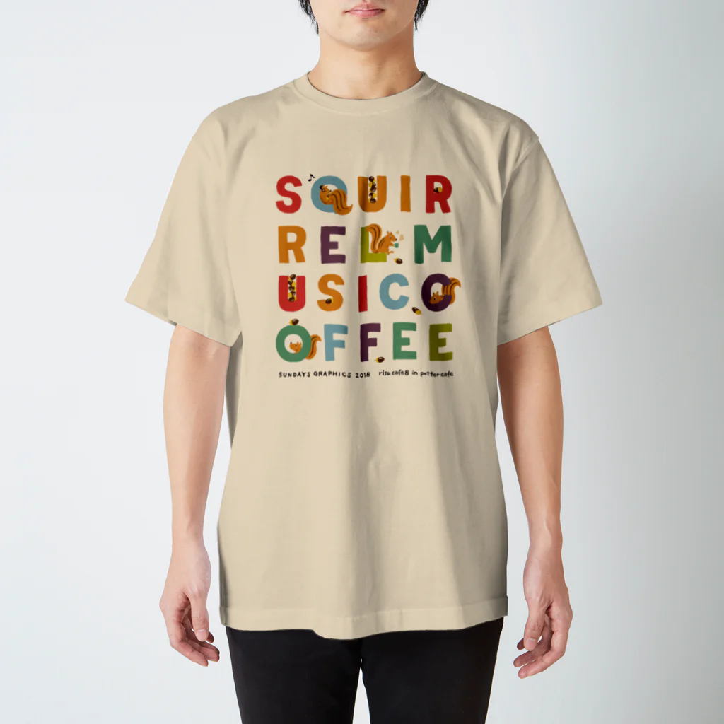 SUNDAYS GRAPHICSのりすカフェ2018 スタンダードTシャツ