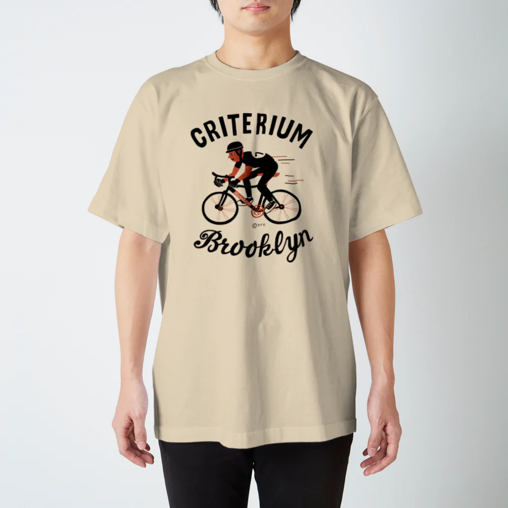 Design For Everydayのブルックリン★自転車レース スタンダードTシャツ