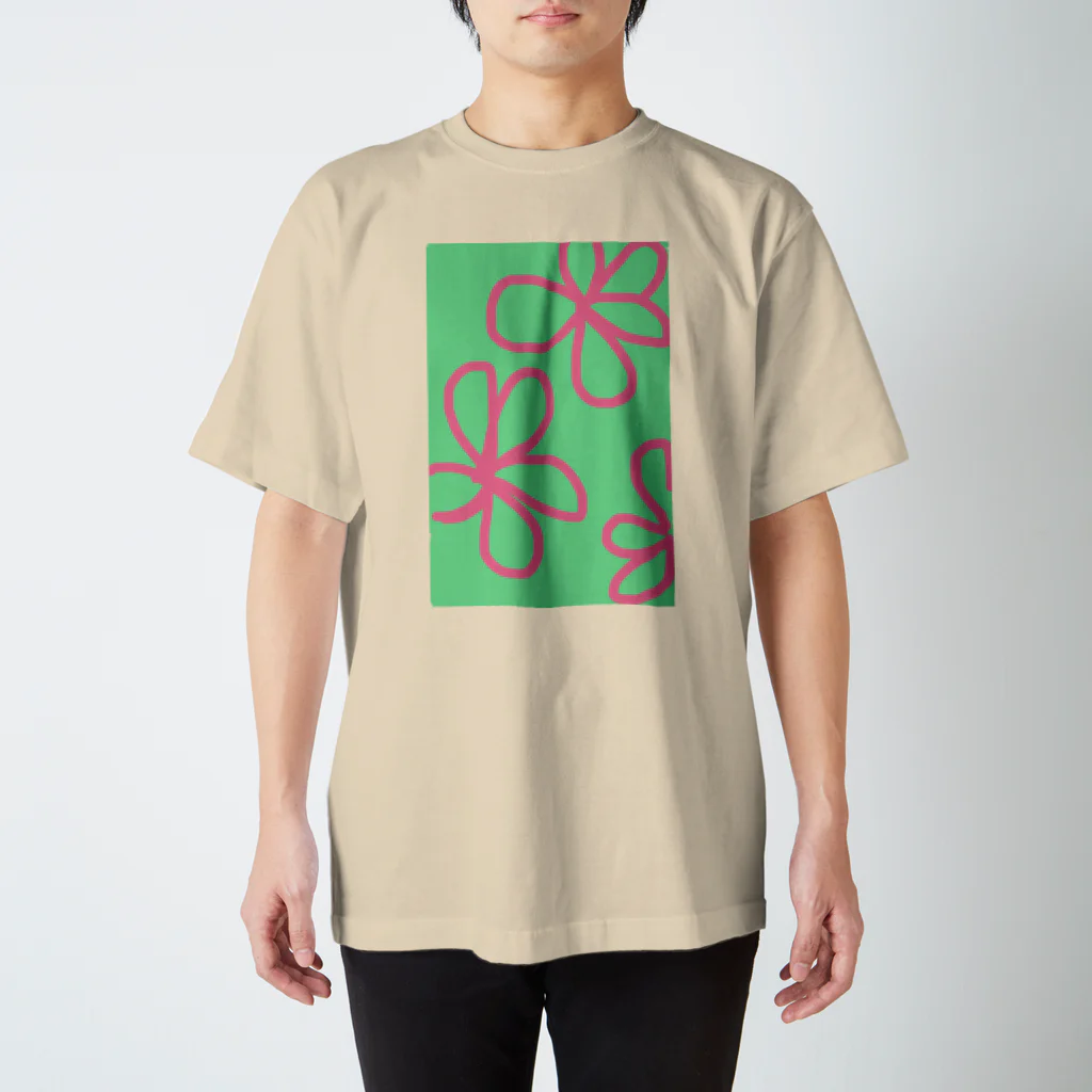 chii_hi_roのフラワー Regular Fit T-Shirt