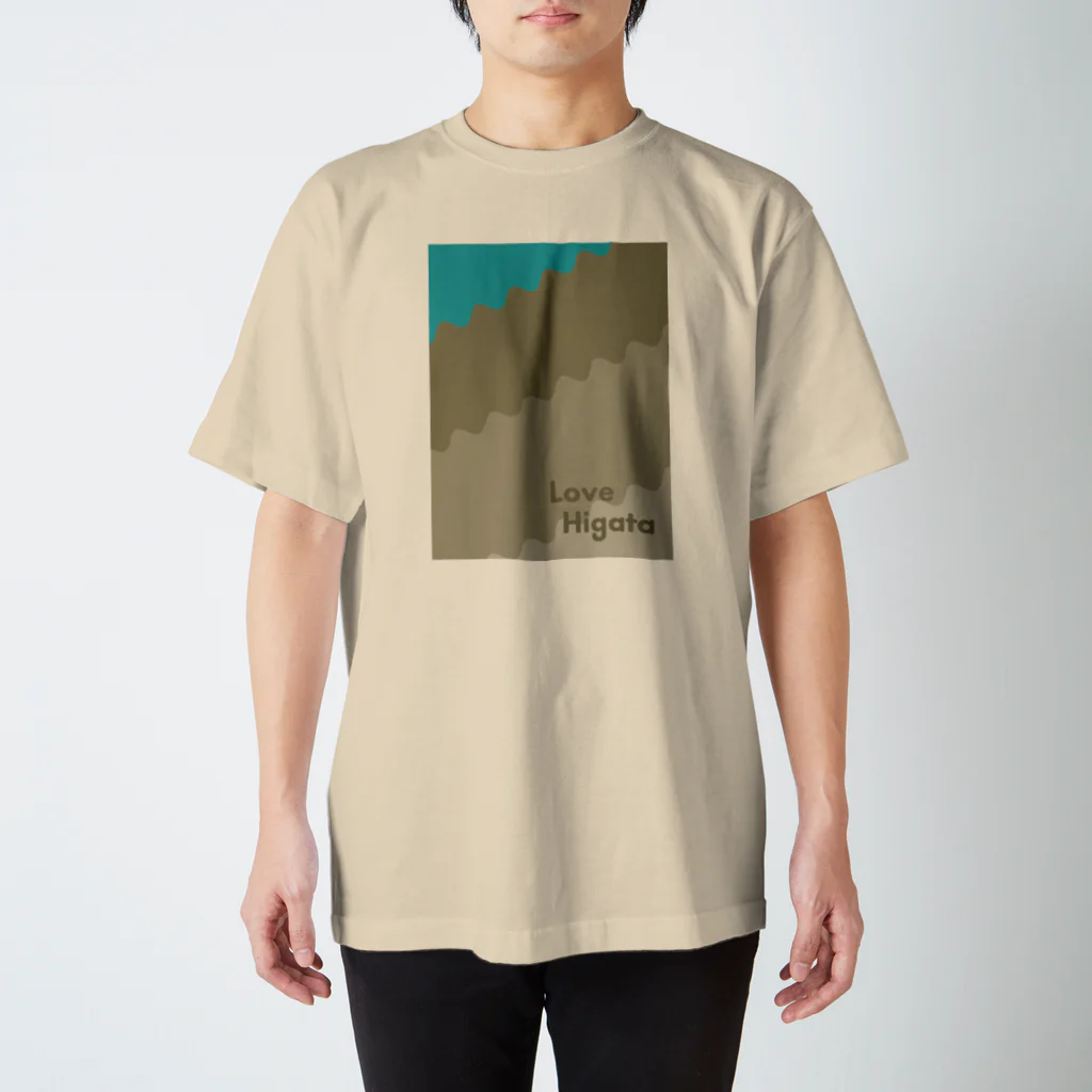 DOTEKKOのLove Higata スタンダードTシャツ