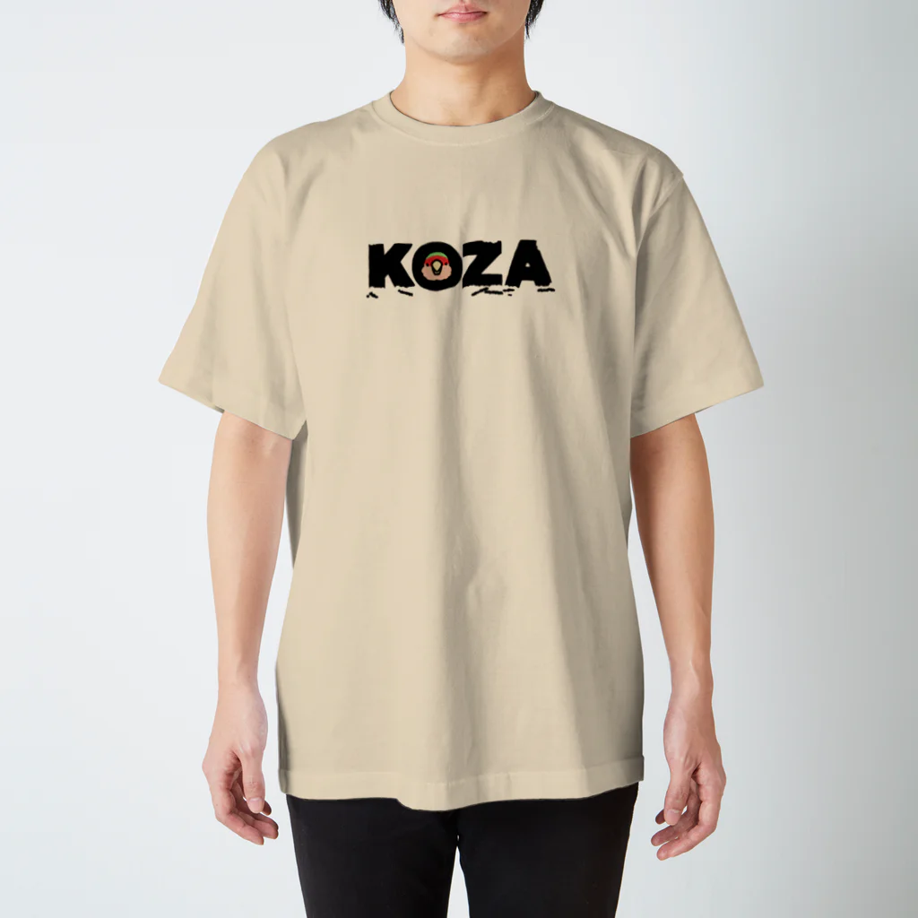 ことりグッズ屋のKOZA(黒) 티셔츠