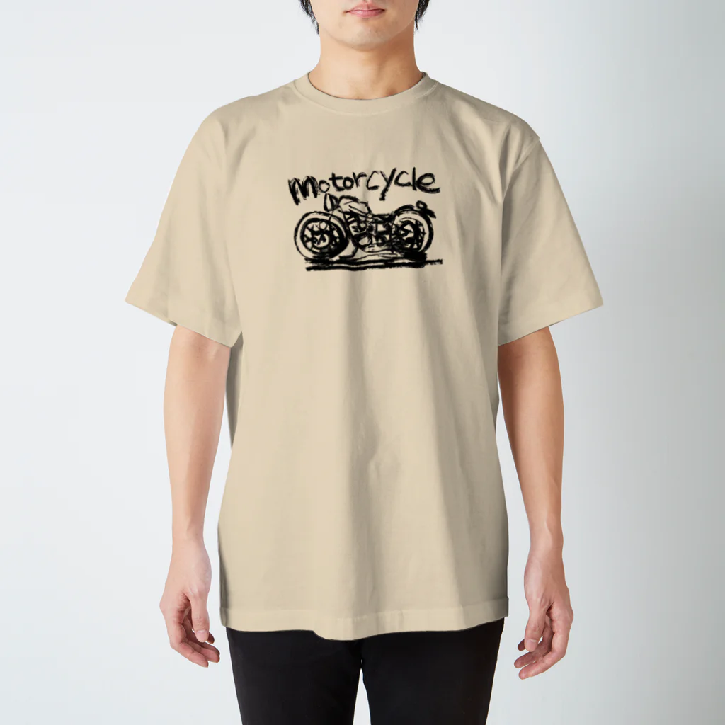 スタジオばんやのモーターサイクル線 Regular Fit T-Shirt