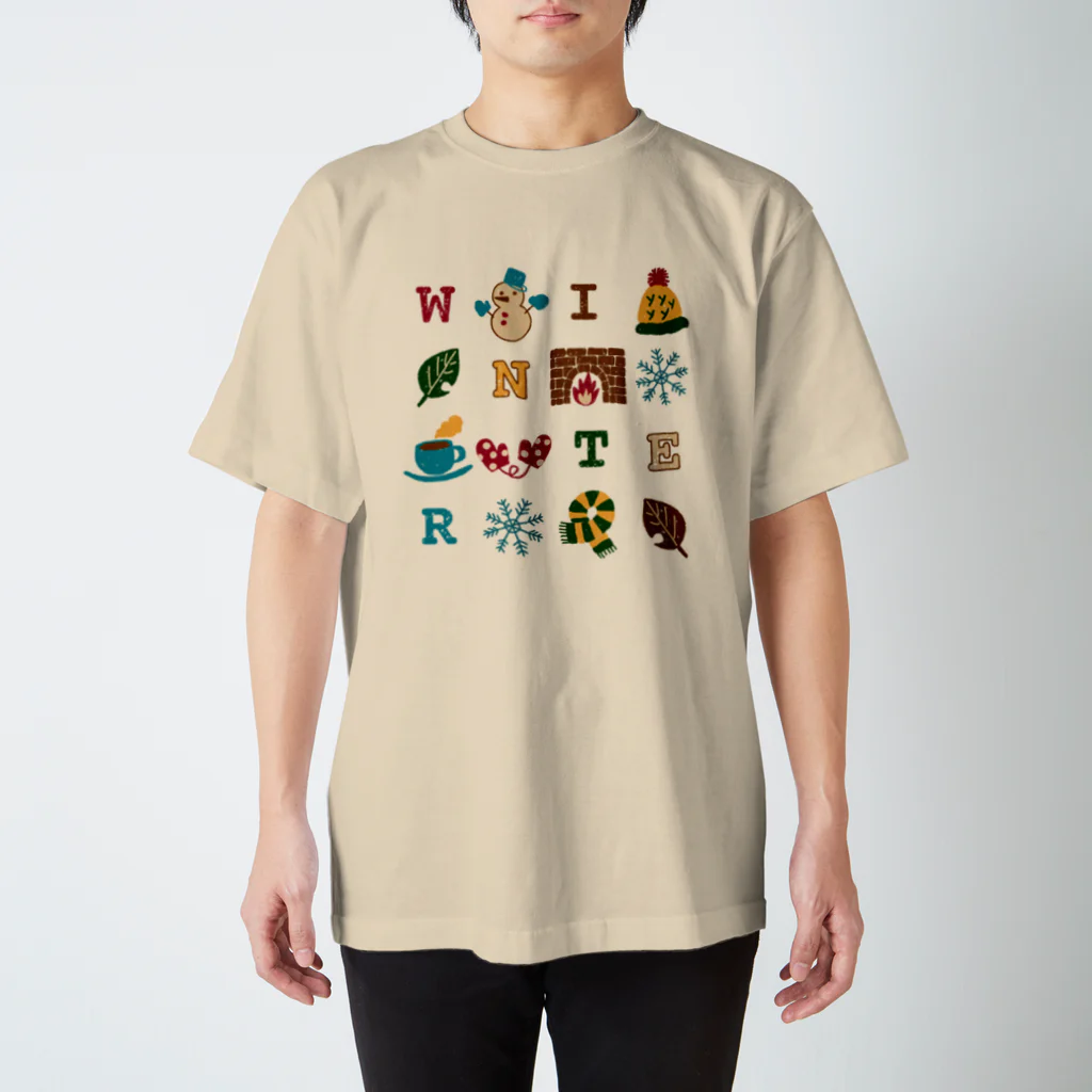 のぐちさきのほっこりウィンター Regular Fit T-Shirt