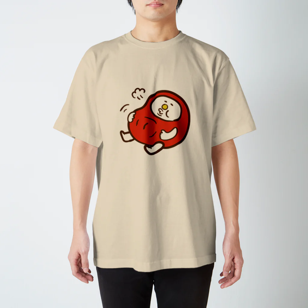 MIMIのだるまの盆ちゃん、食べ過ぎたの巻 スタンダードTシャツ