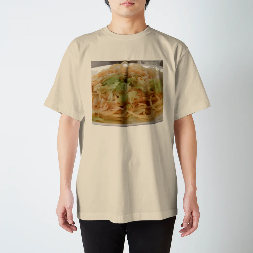 オンガクスグッズショップの醤油ごま油キャベツスパゲッティ🍝 Ongakus photo goods スタンダードTシャツ