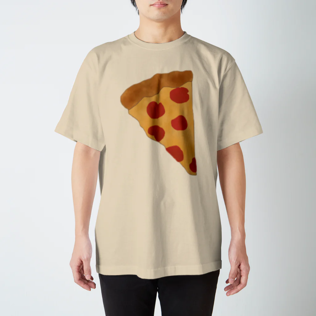 chi_zuの🍕🍕ピザ🍕🍕 スタンダードTシャツ