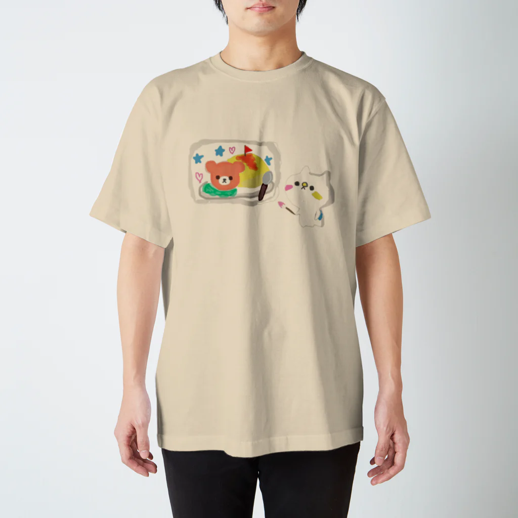 住吉ぬこたのお絵かきぬこねこ スタンダードTシャツ