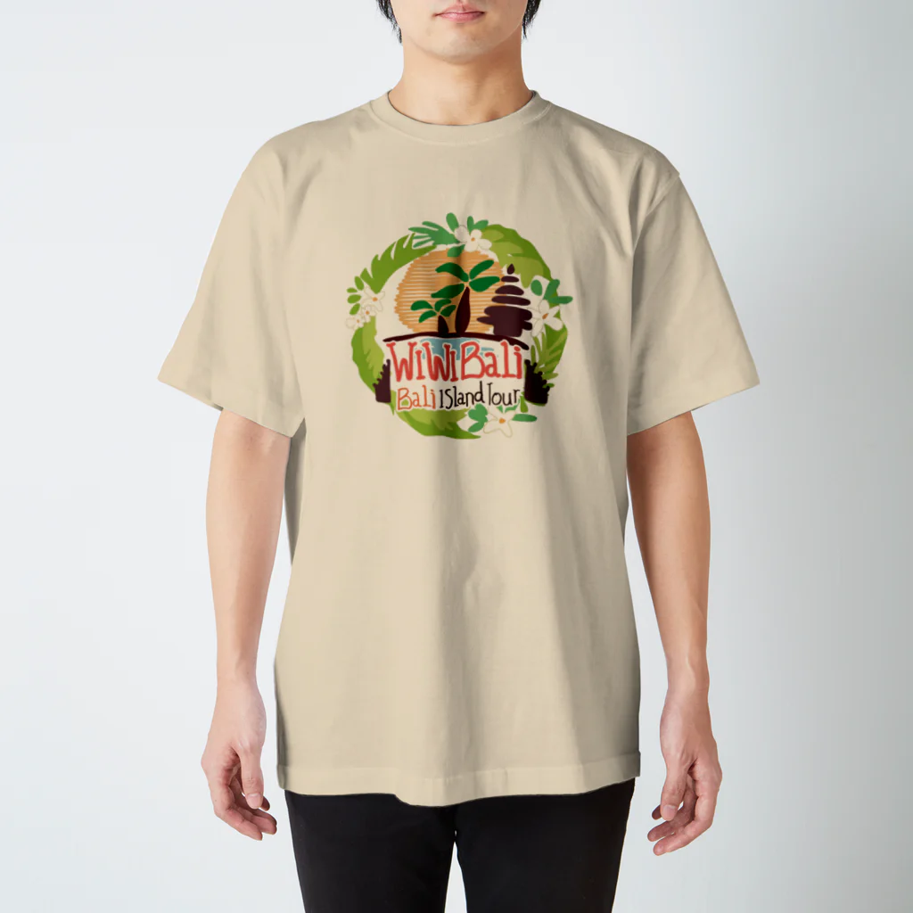 ウィウィバリ〜wiwiBALI〜の【チャリティーグッツ】Tシャツ wiwiBALIロゴ② Regular Fit T-Shirt
