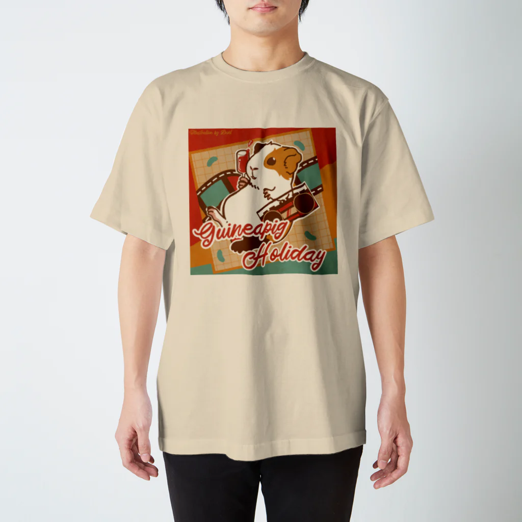 LichtmuhleのGuineapig Holiday スタンダードTシャツ