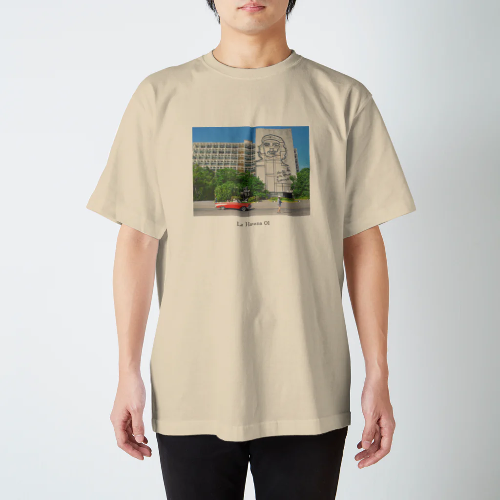 旅ごころのLa Habana 01 / チェ・ゲバラ Regular Fit T-Shirt