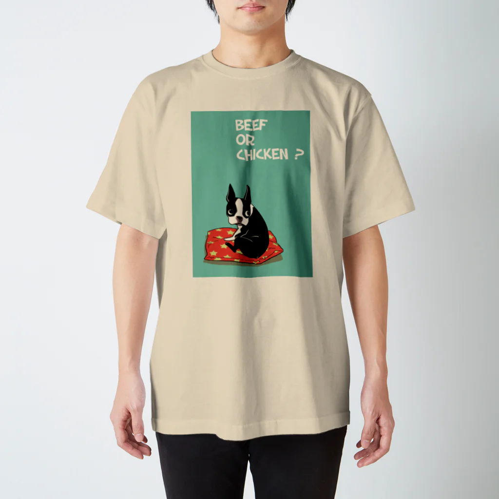 館尾冽のBEEF OR CHICKEN ? スタンダードTシャツ