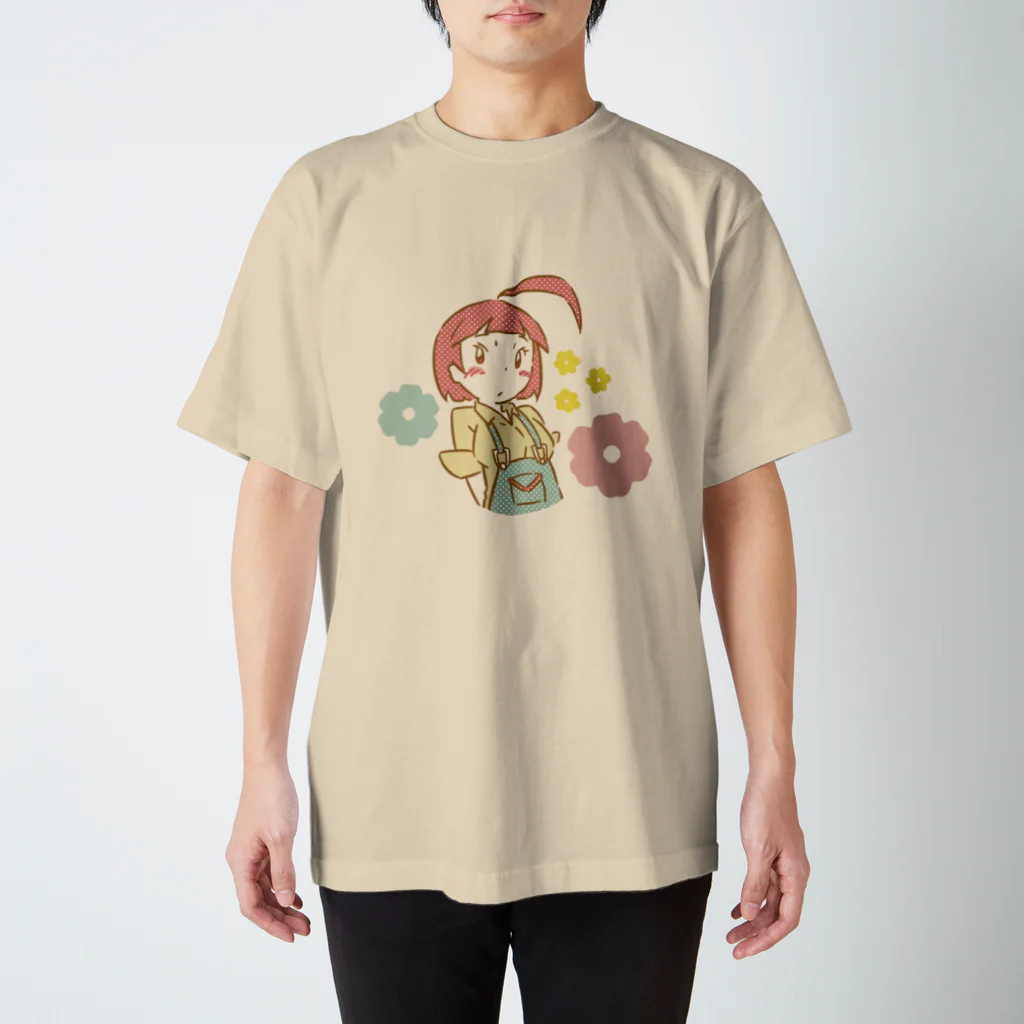 レゴ娘のフラワー スタンダードTシャツ