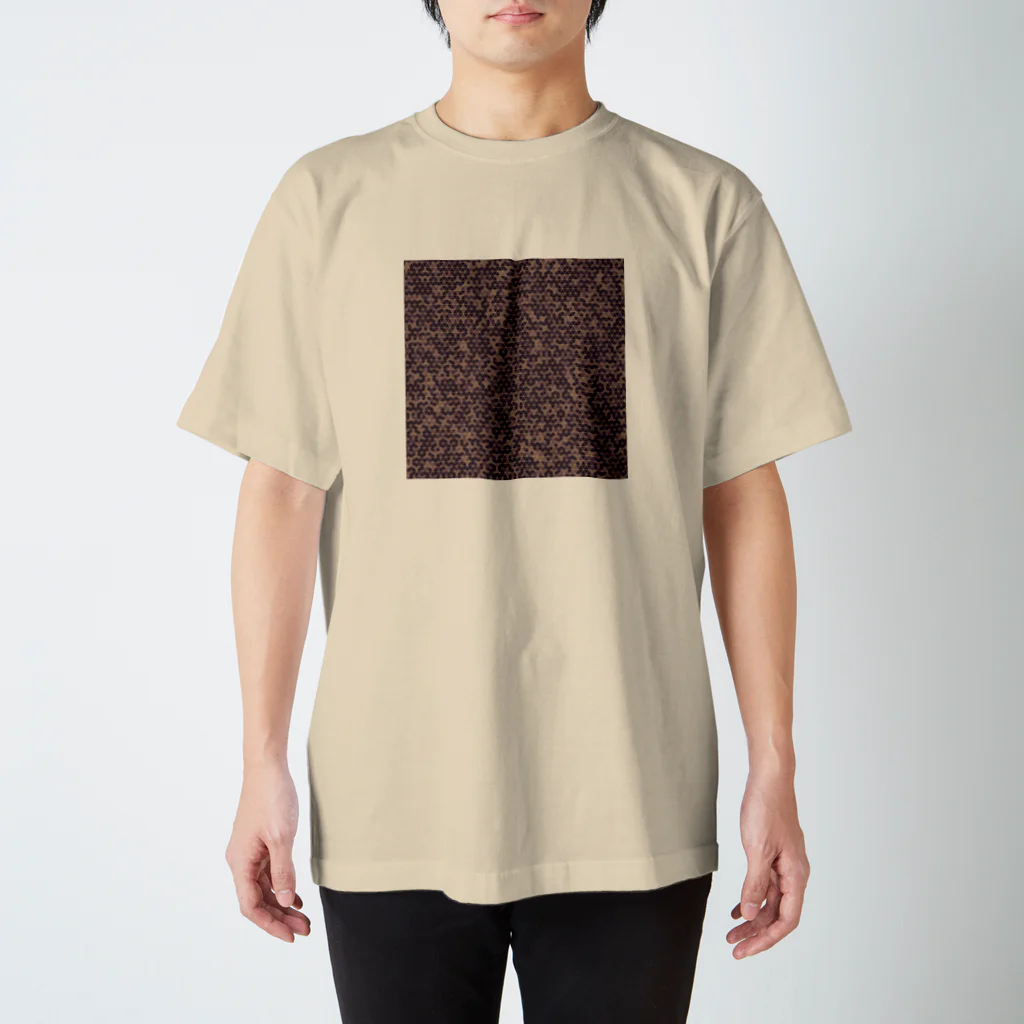 水彩屋のモザイク・チョコレート スタンダードTシャツ