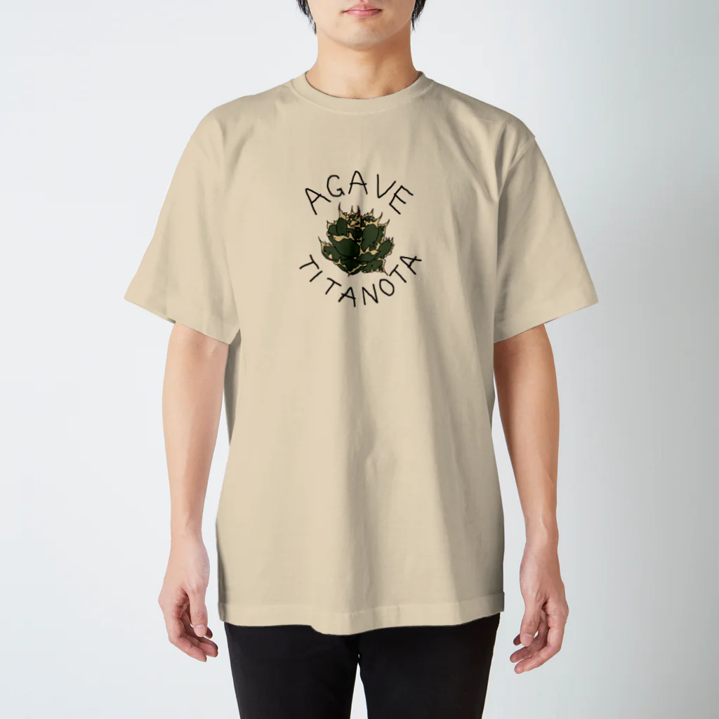 O.S.Bのアガベ・チタノタ Regular Fit T-Shirt