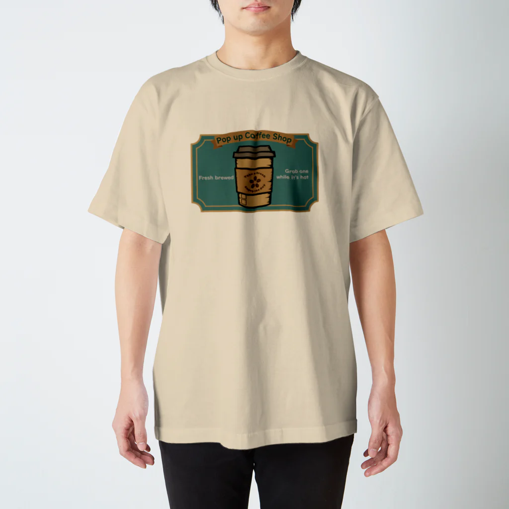 Gecko'sのPop up coffee shop スタンダードTシャツ