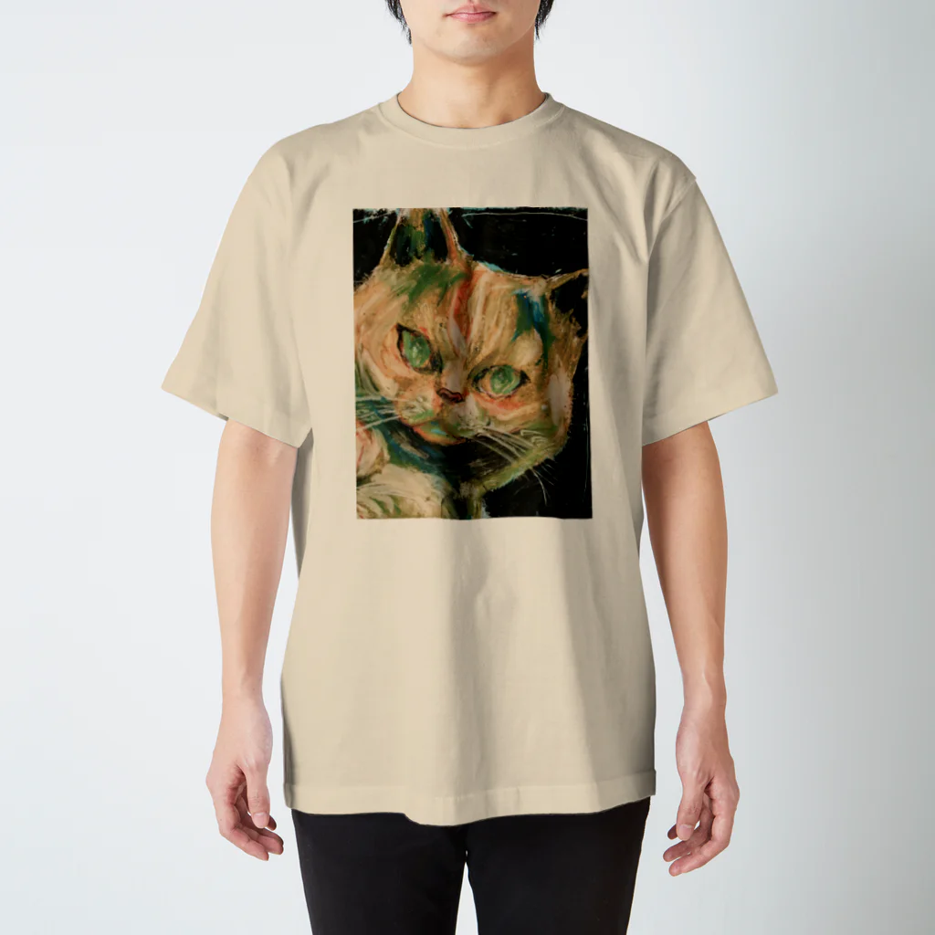 涅槃ねこのブリティッシュショートヘア スタンダードTシャツ