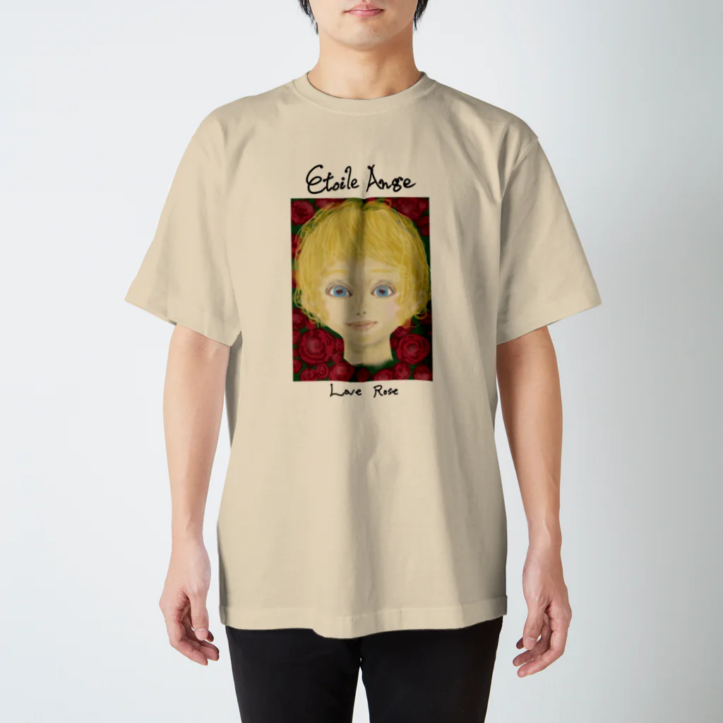 ねこ 妃羅きららの薔薇と少年 kirara’s picture  Regular Fit T-Shirt