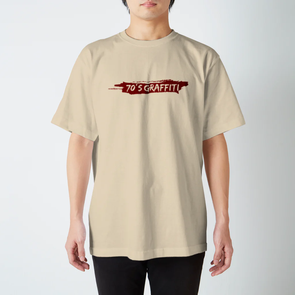 禿茶瓶堂の70's GRAFFITI(ヨンフォア) スタンダードTシャツ