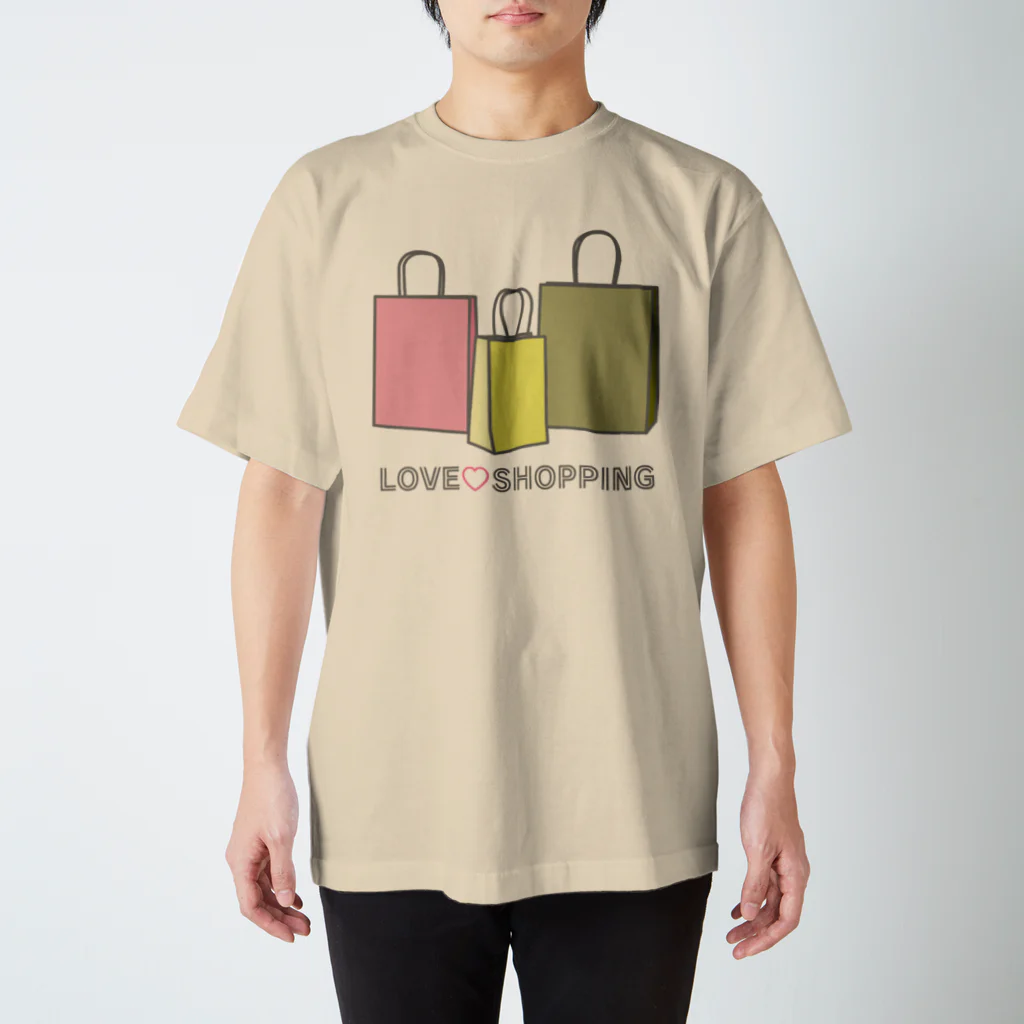 ヨープキャンが気になったの紙袋 LOVE SHOPPING Regular Fit T-Shirt