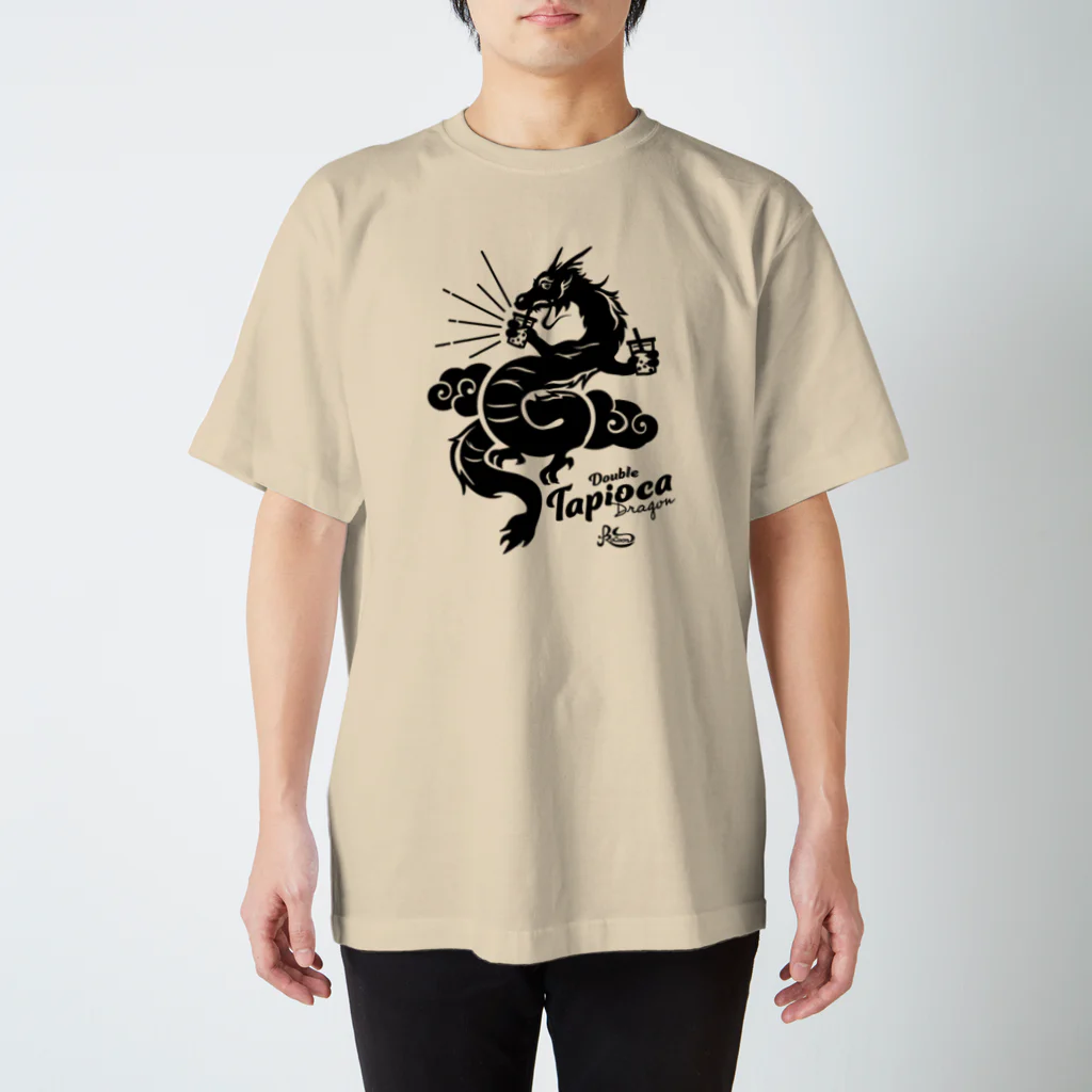 kocoon（コクーン）のダブルタピオカドラゴン スタンダードTシャツ