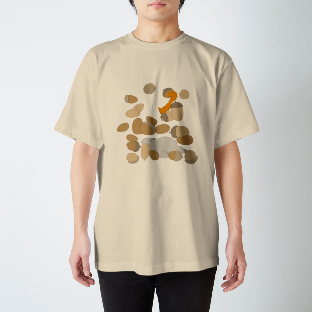 ももろ のどんぐり スタンダードTシャツ