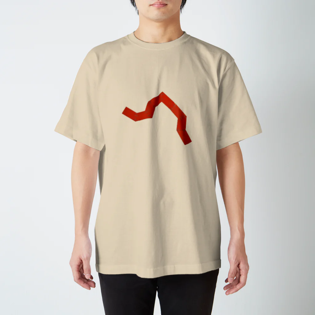 masterpieceのにょろにょろ2 Regular Fit T-Shirt