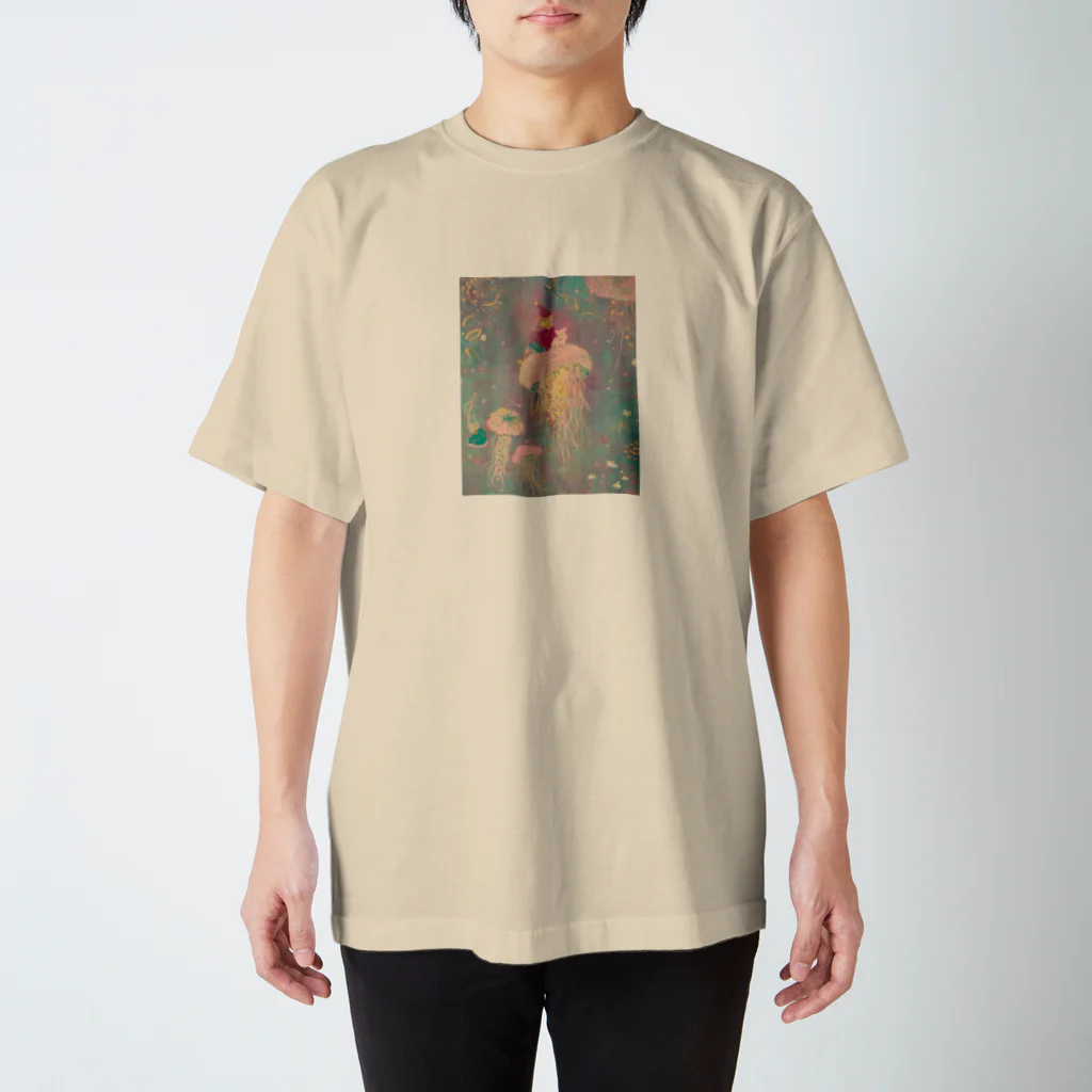 aoitsukiのクラゲさんと少年 Regular Fit T-Shirt