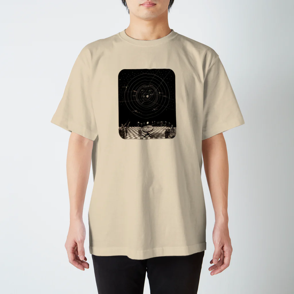 海賊猫 cocoの『銀河鉄道の夜』①「午后の授業」 スタンダードTシャツ