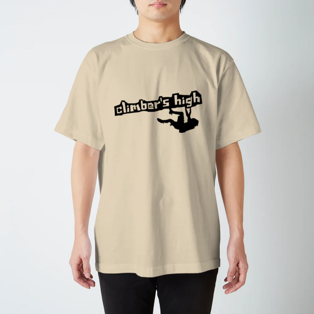 climber's_high(クライマーズハイ)のクライマーあるある②黒字 Regular Fit T-Shirt