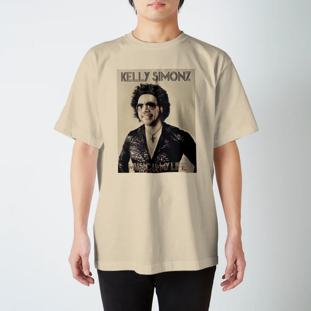 Kelly SIMONZの『MUSIC OF LIFE』 スタンダードTシャツ