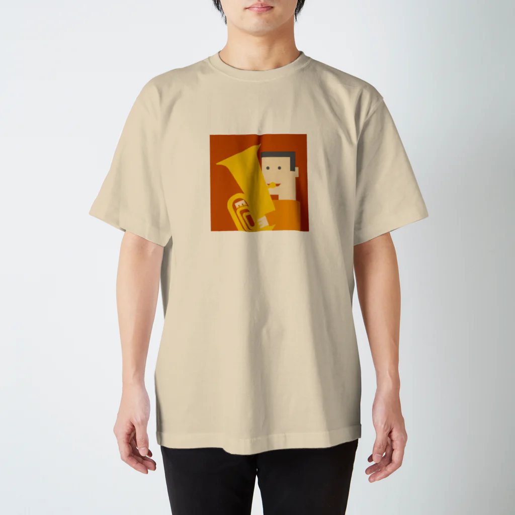 いまさしの意識低いチューバ吹き スタンダードTシャツ