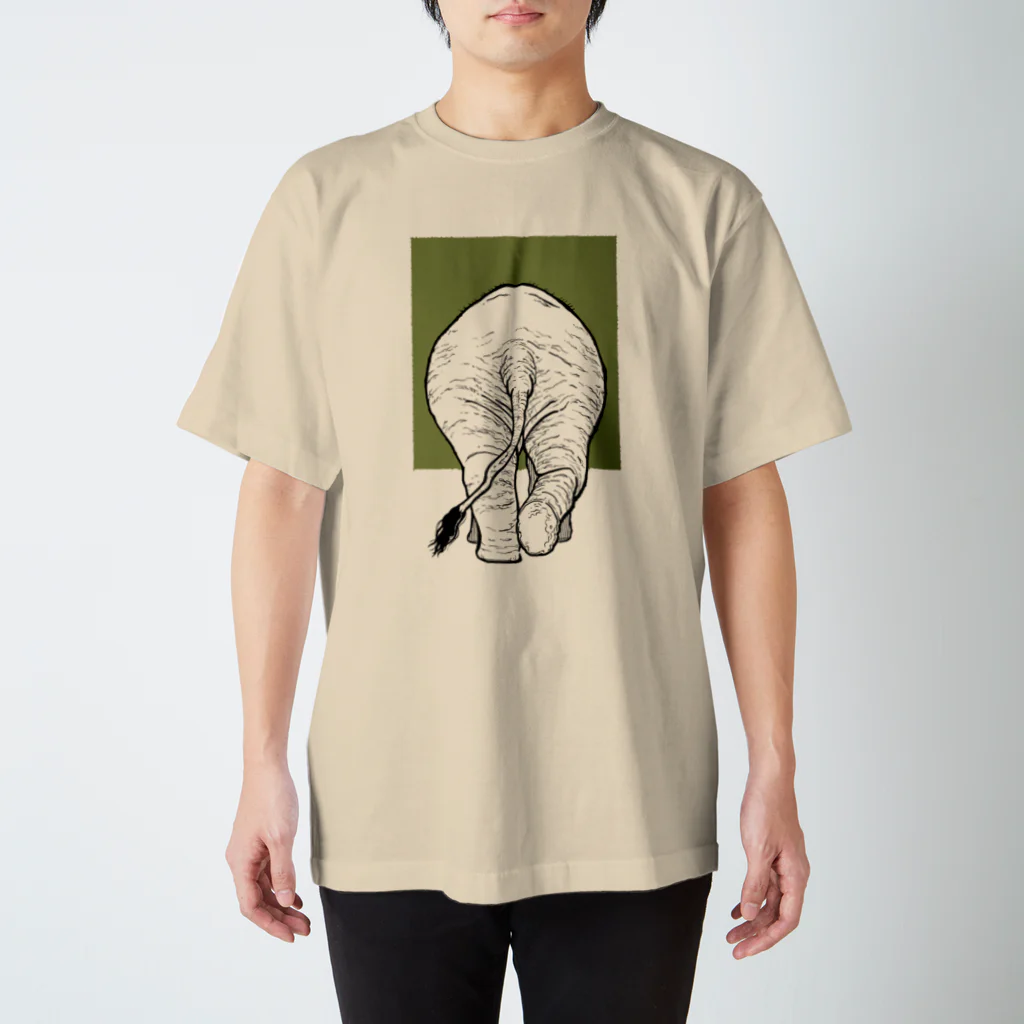 個性派アニマルのelephant_g スタンダードTシャツ