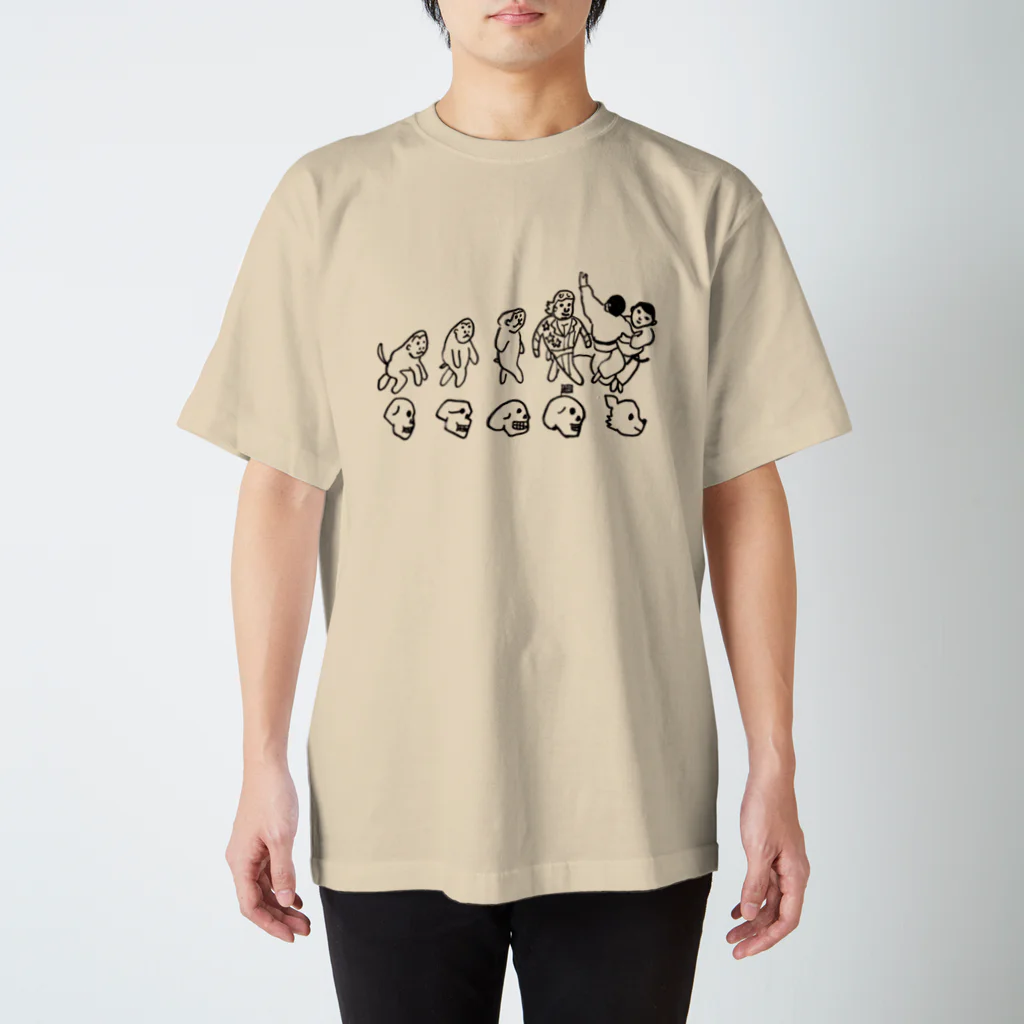 トランザム★ヒロシ／Trans Am Hiroshi storeの進化論 Regular Fit T-Shirt