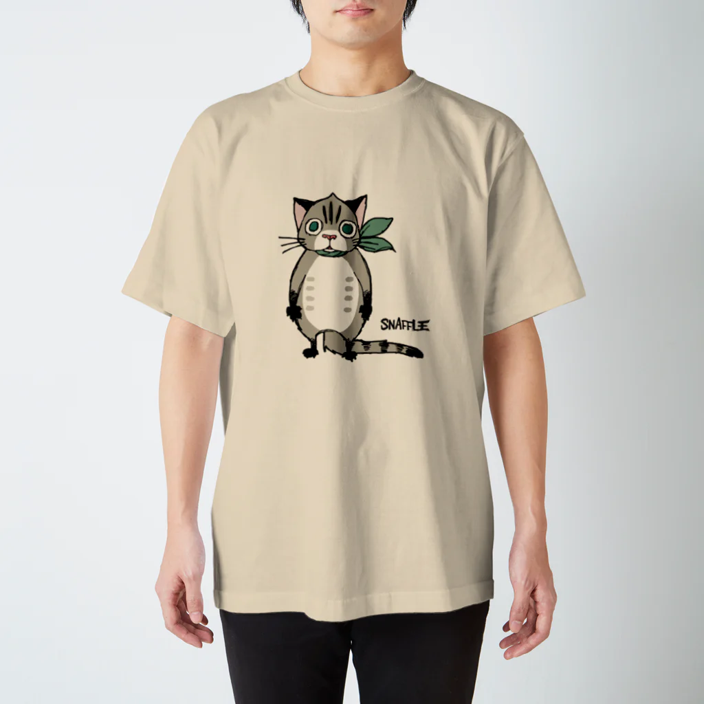 半田の「栗ネコ」 Regular Fit T-Shirt