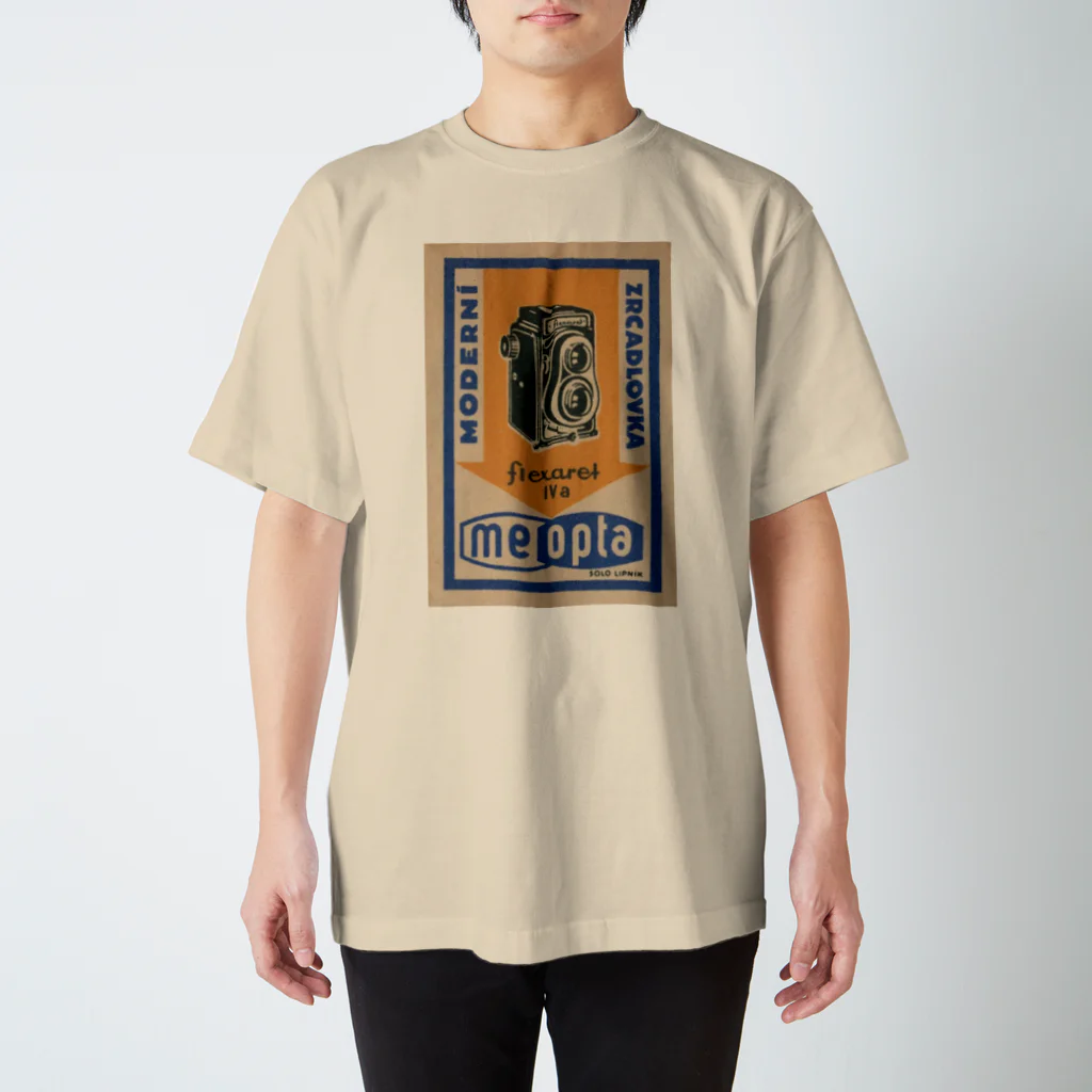 YS VINTAGE WORKSのチェコ　MEOPTA　二眼カメラ Regular Fit T-Shirt